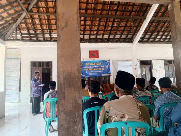 SOSIALISASI PENJARINGAN / PENYARINGAN PERANGKAT DESA SETROJENAR 02